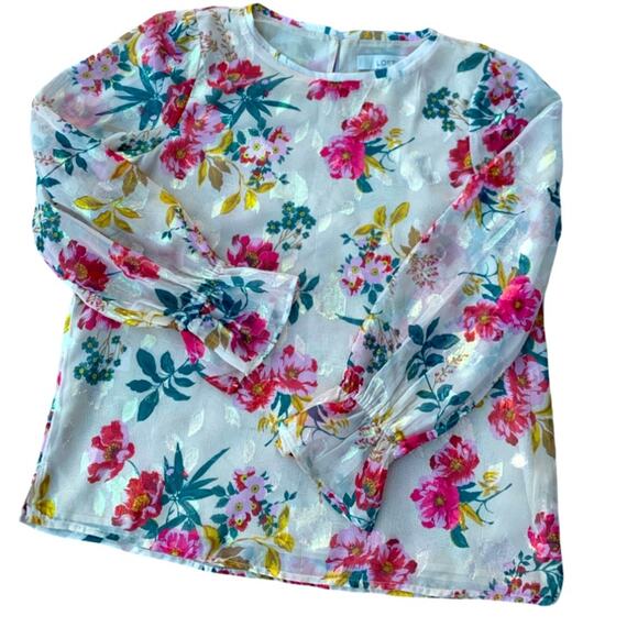 Loft Floral Top Size SP - Picture 1 of 8